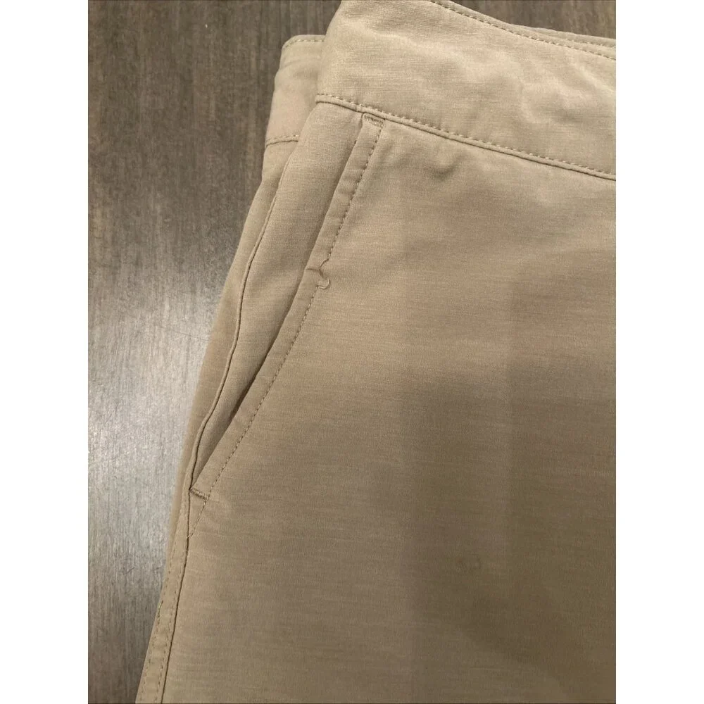 Faherty Shorts Men 40‎ Beige All Day Performance Hybrid Drawstring Lightweight